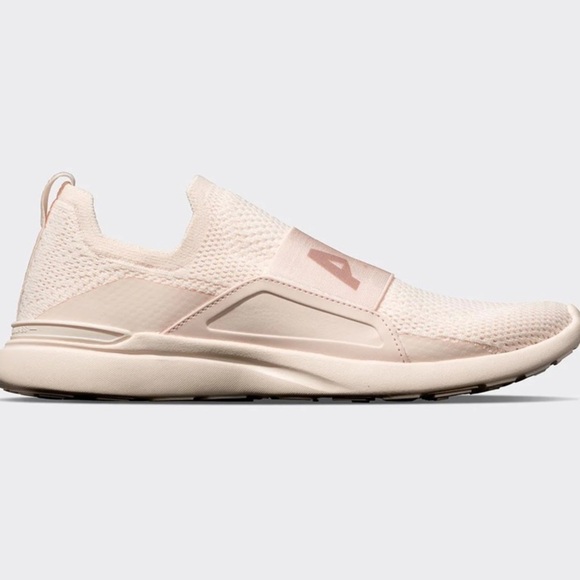 NIB NWT APL BLISS RUNNING SHOE SNEAKER Pastel Pink Triple Creme Ro… - Picture 3 of 9